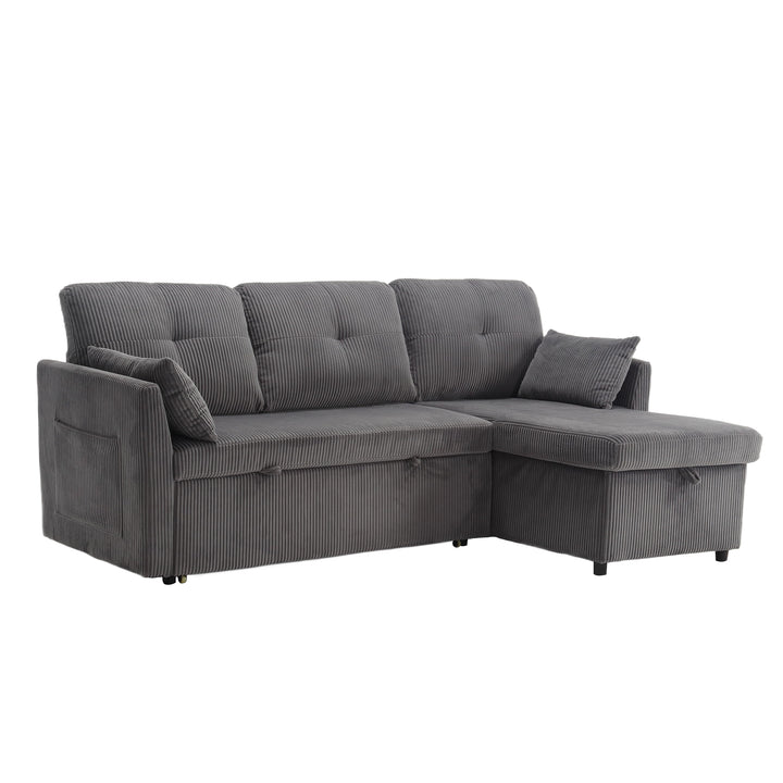 UNITED Modular Sectional Sofa L Shaped Modular Couch with Reversible Chaise Modular Sofa Sectional Couch with Storage Seats