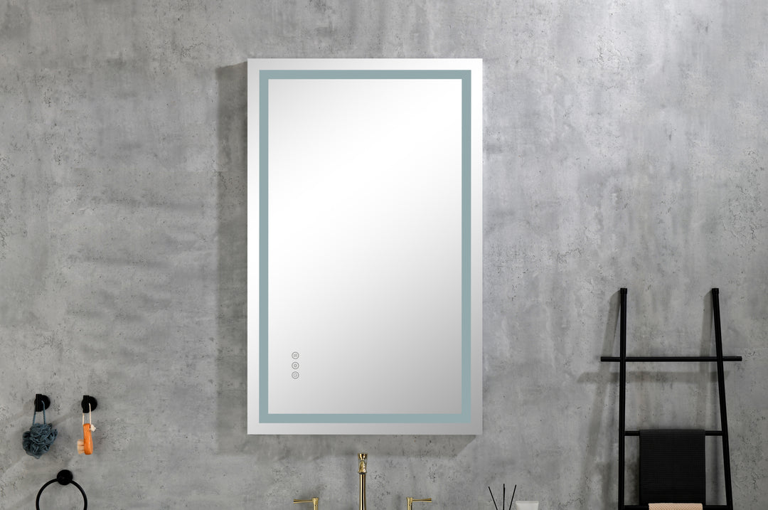 36*30in Led Mirror for Bathroom with Lights,Dimmable,Anti-Fog,Lighted Bathroom Mirror with Smart Touch Button,Memory Function(Horizontal/Vertical)