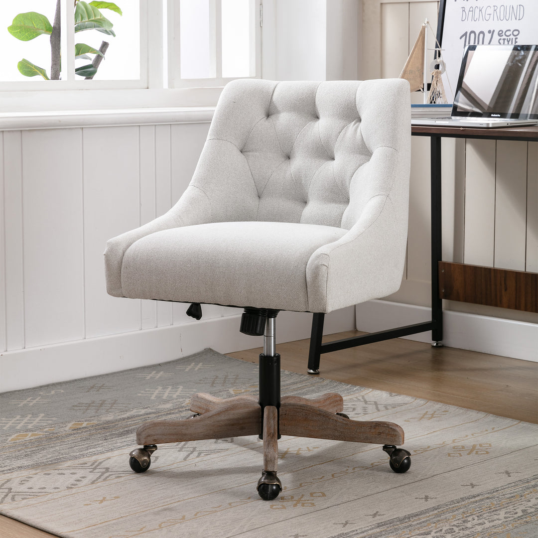 COOLMORE   Swivel Shell Chair for Living Room/Modern Leisure office Chair