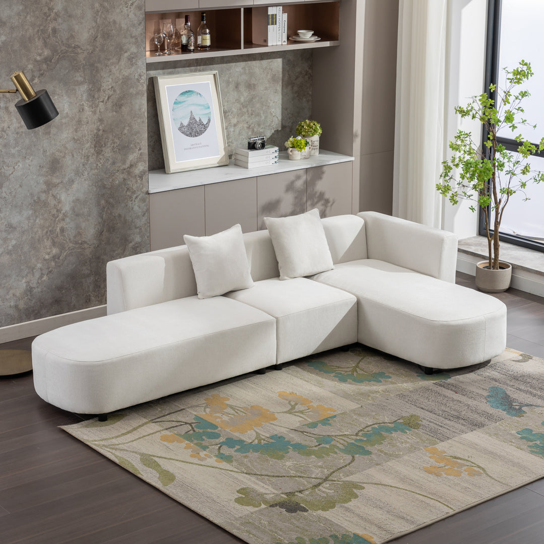 U-Style Luxury Modern Style Living Room Upholstery Sofa