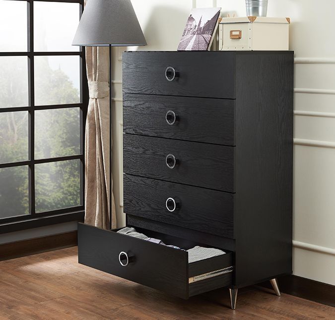 ACME Elms Chest in Black 97374