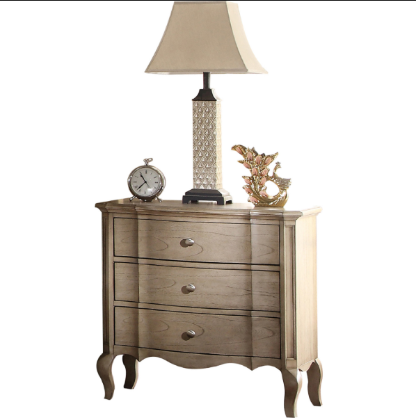 ACME Chelmsford Nightstand in Antique Taupe 26053