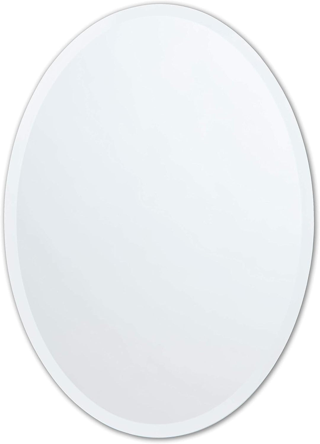 Custom Frameless Oval Mirrors