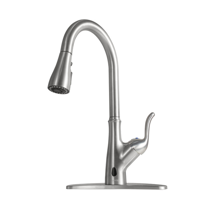 Pull Down Touchless Single Handle Kitchen Faucet